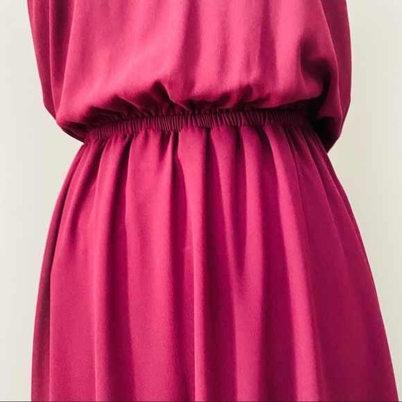 Show Me Your Mumu Kendall Maxi Dress Maroon Sz Small - Picture 10 of 14